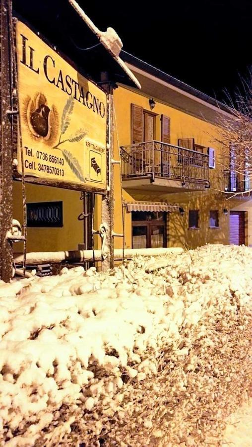 Bed and Breakfast Il Castagno Montemonaco Exterior foto
